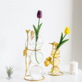 Crystal Ball Bubble Glass Art Flower Glass Vase